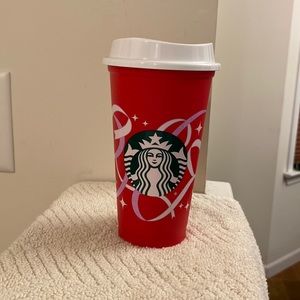 NEW Starbucks 2021 Red Holiday “50 Years of Coffee & Joy” Reusable Cup 16 oz
